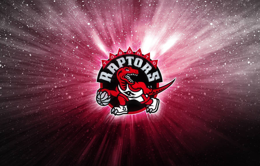 Toronto Raptors Light Art Wallpaper