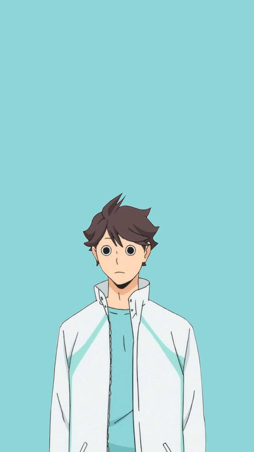 Toru Oikawa Funny Face Wallpaper