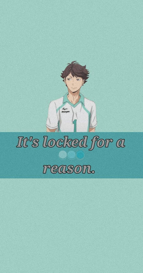 Toru Oikawa Lockscreen Wallpaper