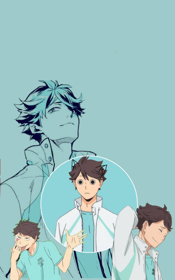 Toru Oikawa Meme Face Wallpaper