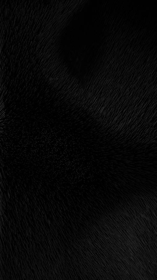 Total Black Fur Texture Phone Wallpaper