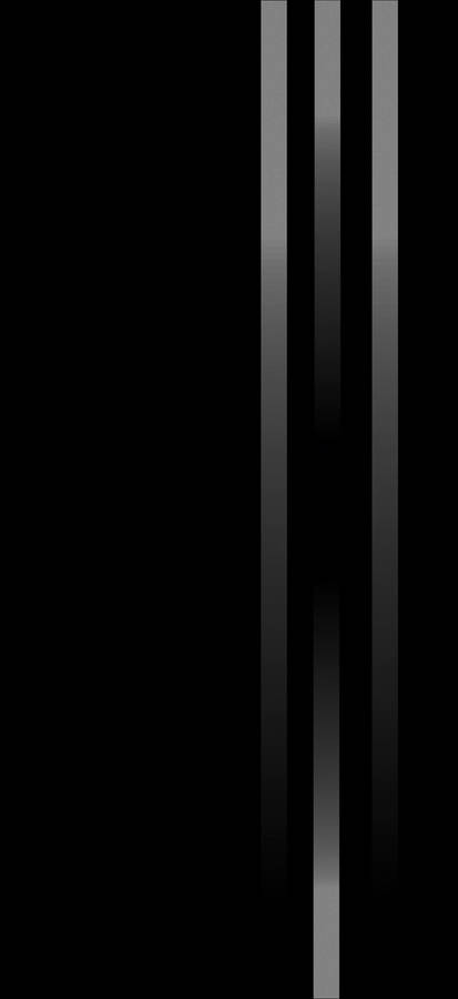 Total Black With Three Stripes Wallpaper