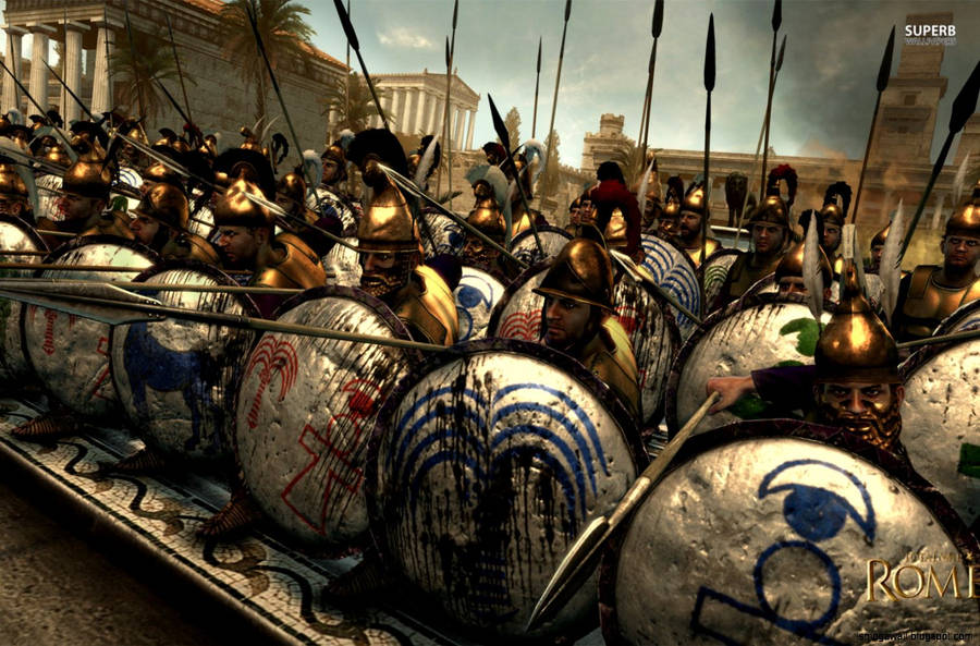 Total War Phalanx Formation Wallpaper