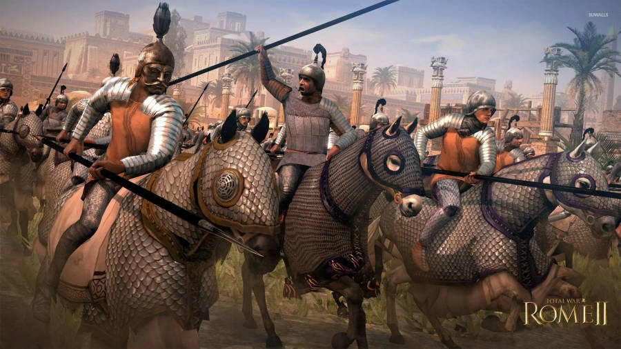 Total War Rome 2 Horseback Fighters Wallpaper