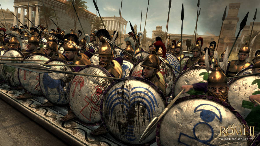 Total War: Rome Ii - Carthage Battle Scene Wallpaper