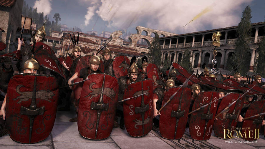 Total War Testudo Formation Wallpaper