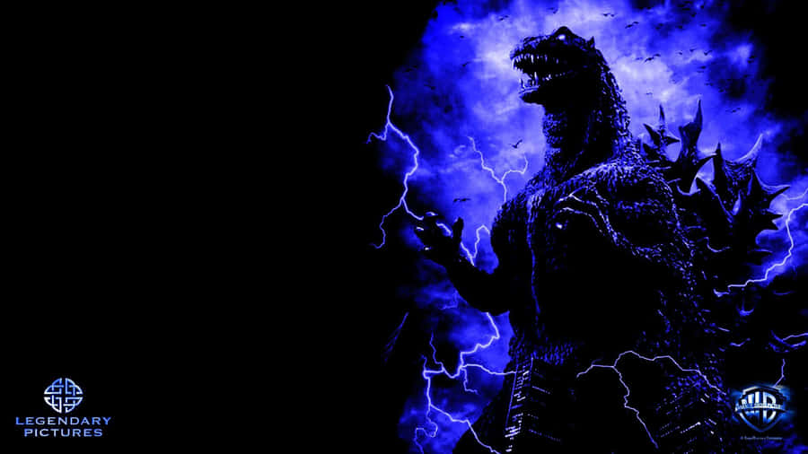 Towering Godzilla 1998 In The Midst Of Chaos Wallpaper