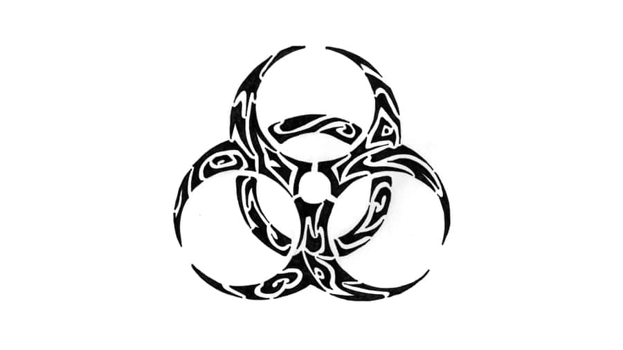 Toxic Biohazard Sign Wallpaper