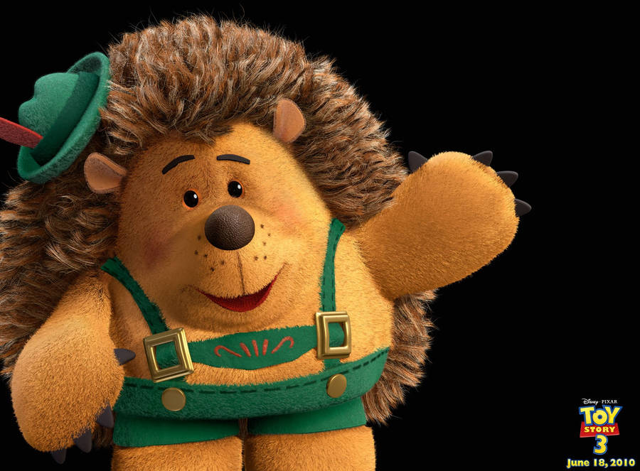 Toy Story 3 - Mr. Pricklepants In Action Wallpaper