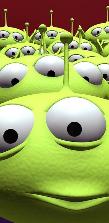 Toy Story Alien Close Up Wallpaper