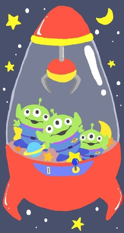 Toy Story Alien Fan Art Wallpaper