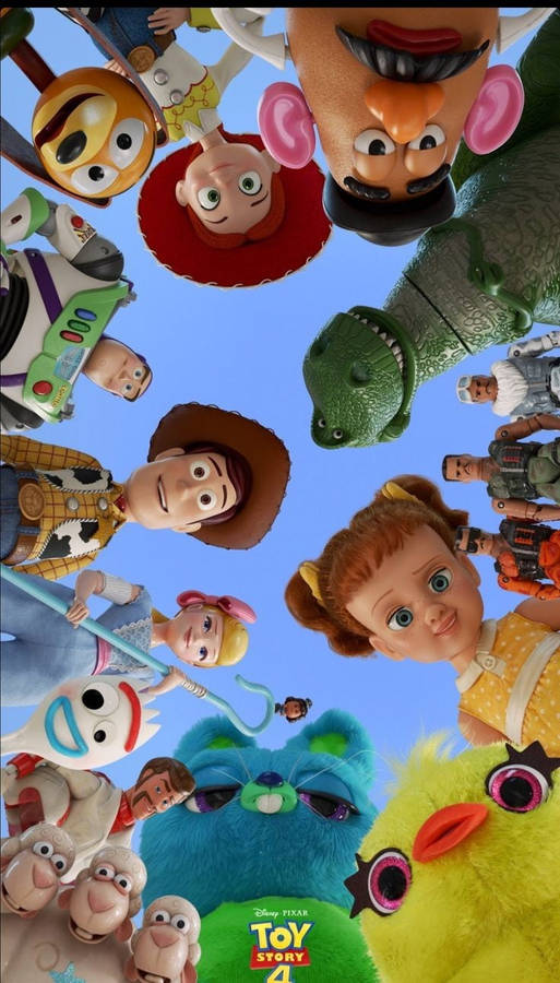 Toy Story Forky Group Shot Wallpaper