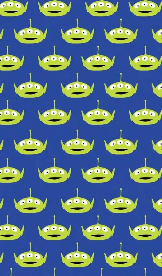Toy Story Smiling Alien Wallpaper