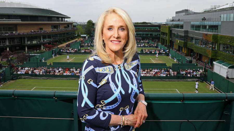 Tracy Austin Tennis Court Wallpaper