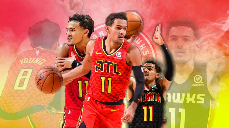 Trae Young Basketball Aesthetic Wallpaper