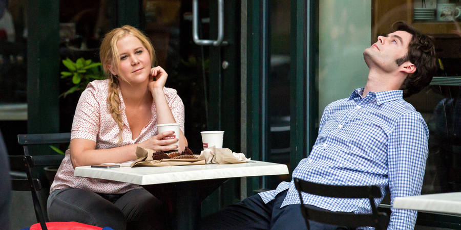 Trainwreck Aaron And Amy Coffee Date Wallpaper