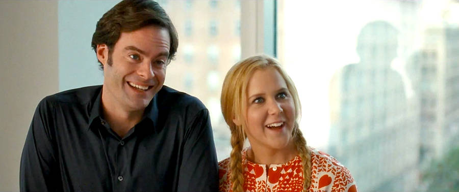 Trainwreck Bill Hader Amy Schumer Smiling Wallpaper