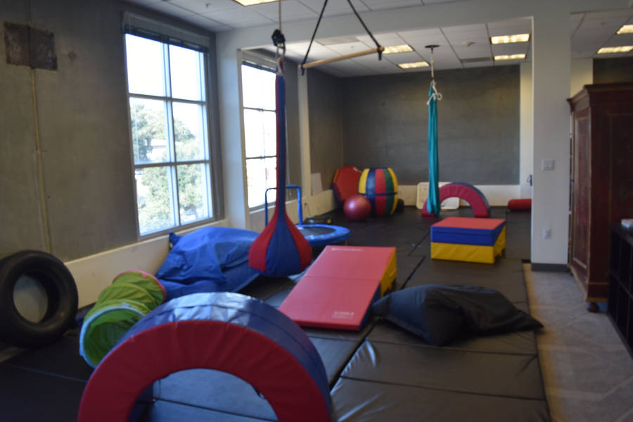 Tranquil Therapy Room At The Center For Connection Therapy Facility. Wallpaper