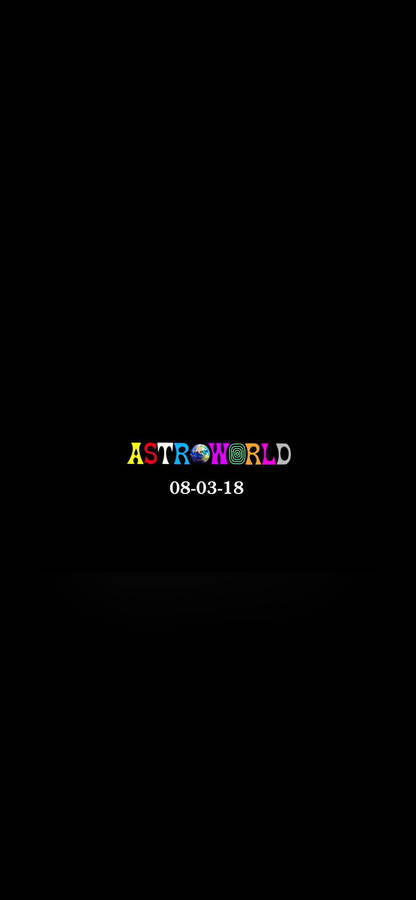 Travis Scott Astroworld Concert Date Background Wallpaper