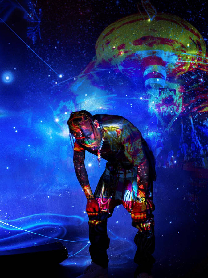 Travis Scott Astroworld Projector Wallpaper