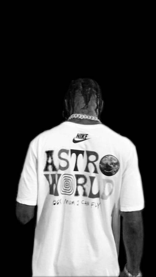 Travis Scott Astroworld White T-shirt Wallpaper