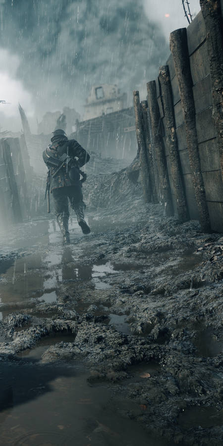 Trench Campaign Battlefield 1 4k Phone Wallpaper