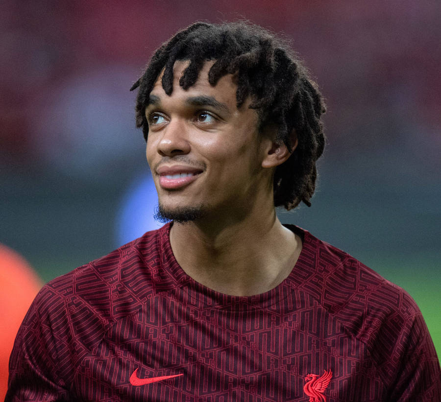 Trent Alexander-arnold Strange Hair Wallpaper