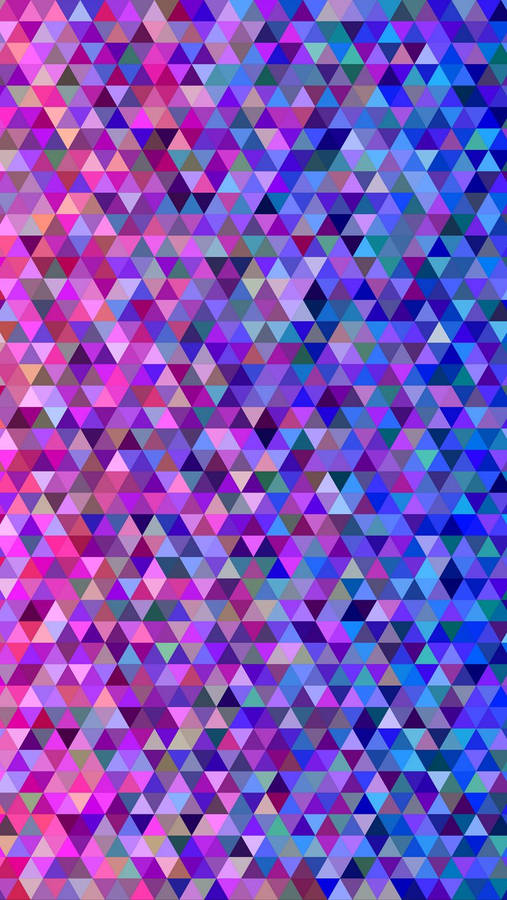 Triangular Shapes Colorful Iphone 5s Wallpaper