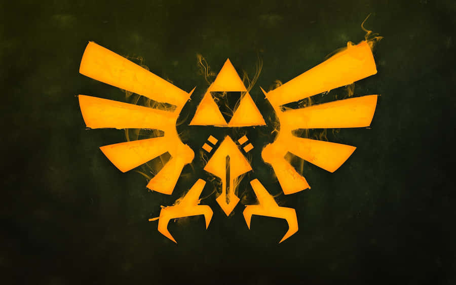 Triforce Emblem From The Legend Of Zelda Wallpaper