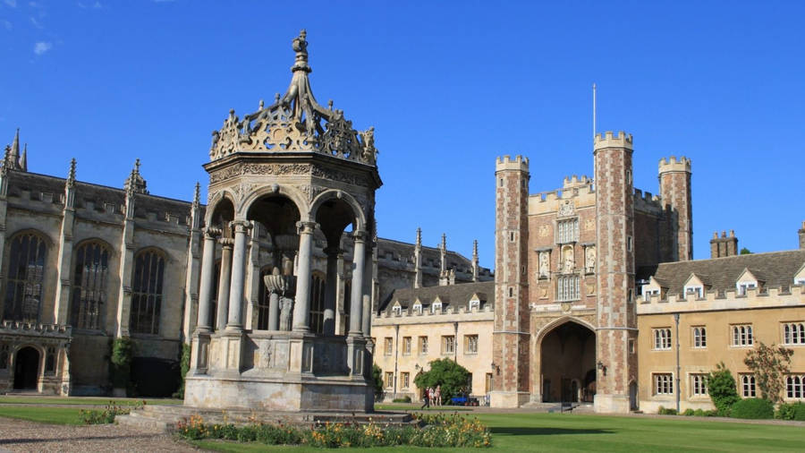 Trinity Great Court Cambridge Wallpaper