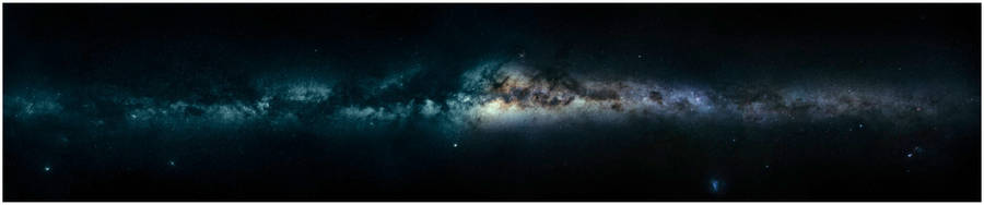 Triple Monitor Galaxy Wallpaper