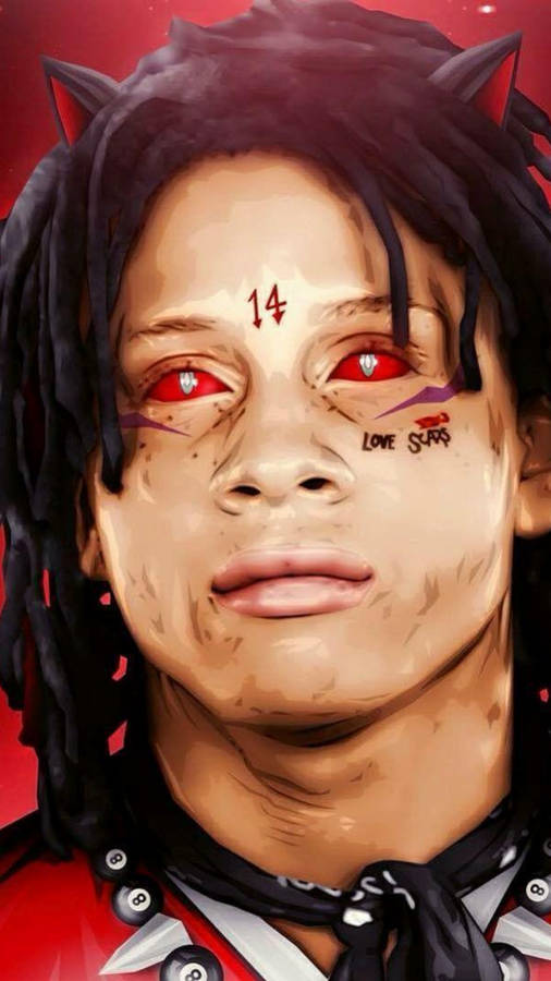 Trippie Redd Cat Eye Wallpaper