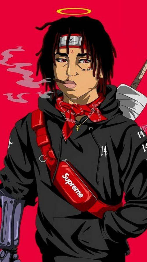 Trippie Redd Digital Drawing Wallpaper