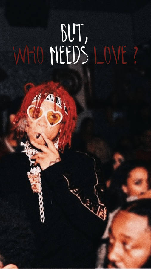 Trippie Redd Focused Photo Wallpaper