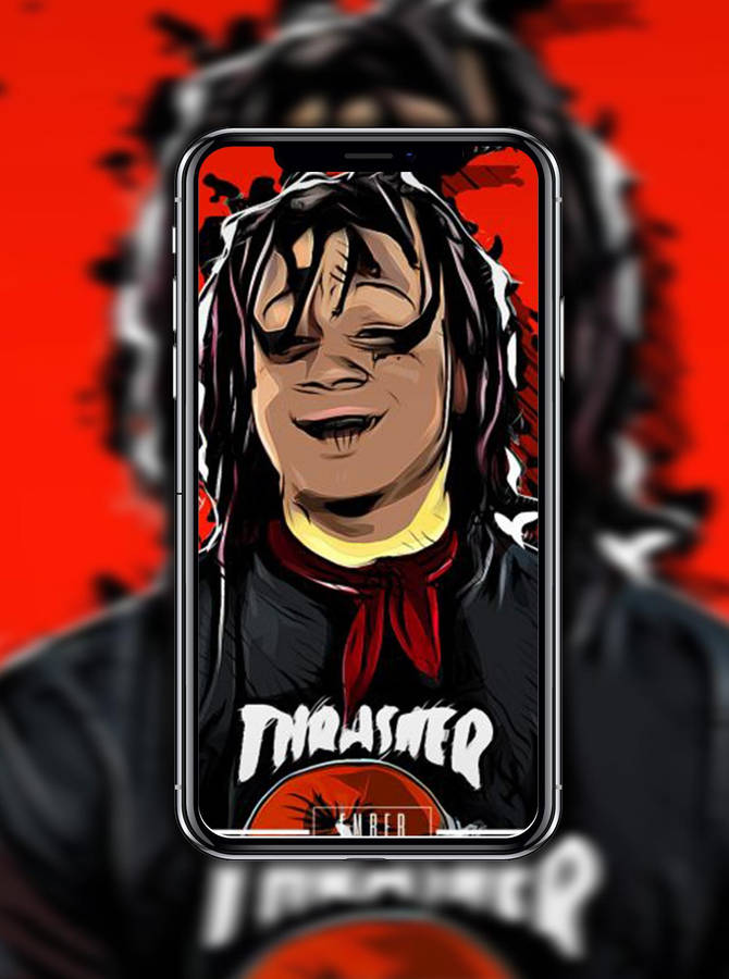 Trippie Redd Thrasher Wallpaper