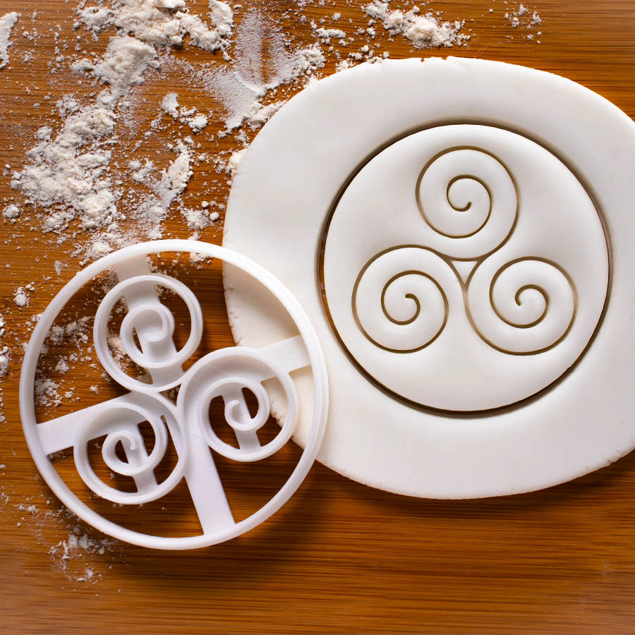 Triskelion Dough Cutter Wallpaper