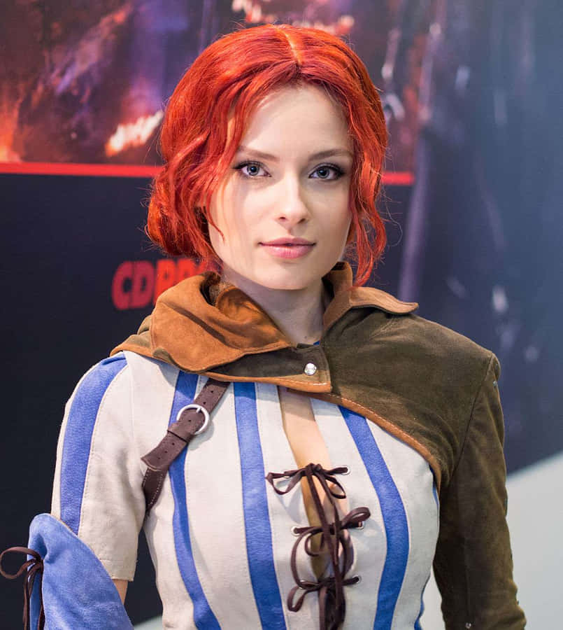 Triss Merigold, The Enchanting Sorceress Of Temeria Wallpaper