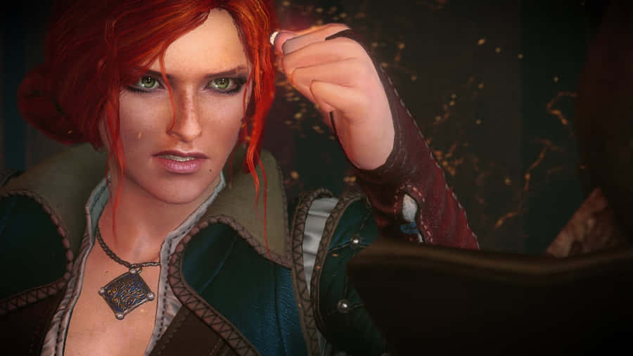 Triss Merigold The Witcher Series Wallpaper