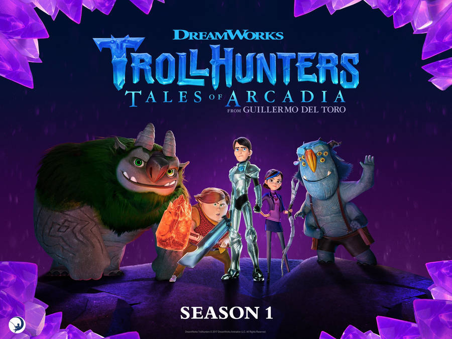 Trollhunters Tales Of Arcadia Season 1 Wallpaper