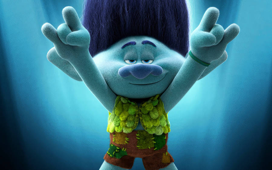 Trolls Branch Rock And Roll Wallpaper