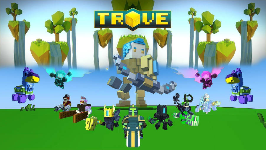 Trove Sky Realm Wallpaper