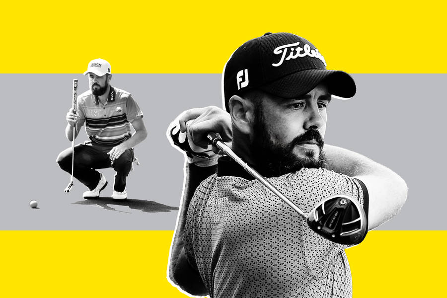 Troy Merritt Gray Yellow Edit Wallpaper