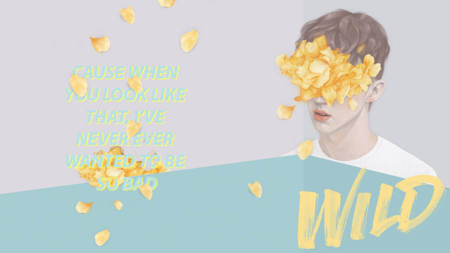 Troye Sivan Wild Lyrics Art Wallpaper