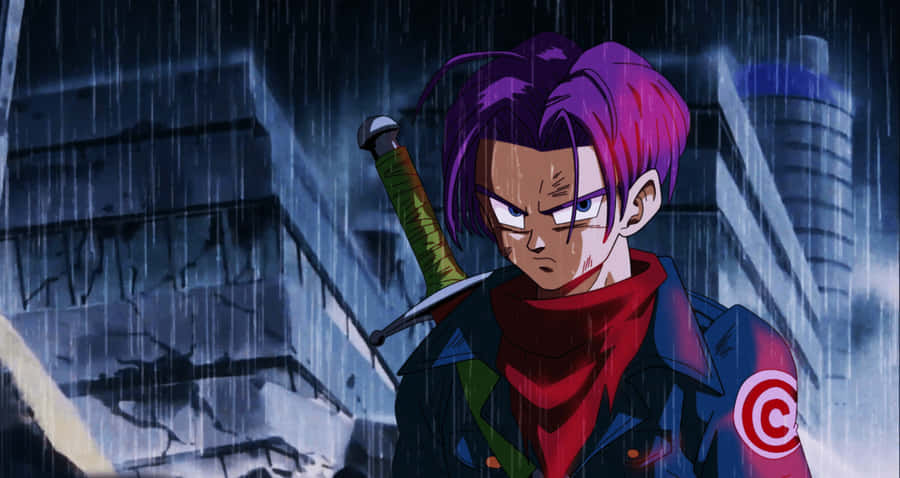 Trunks Soaked In The Rain Wallpaper