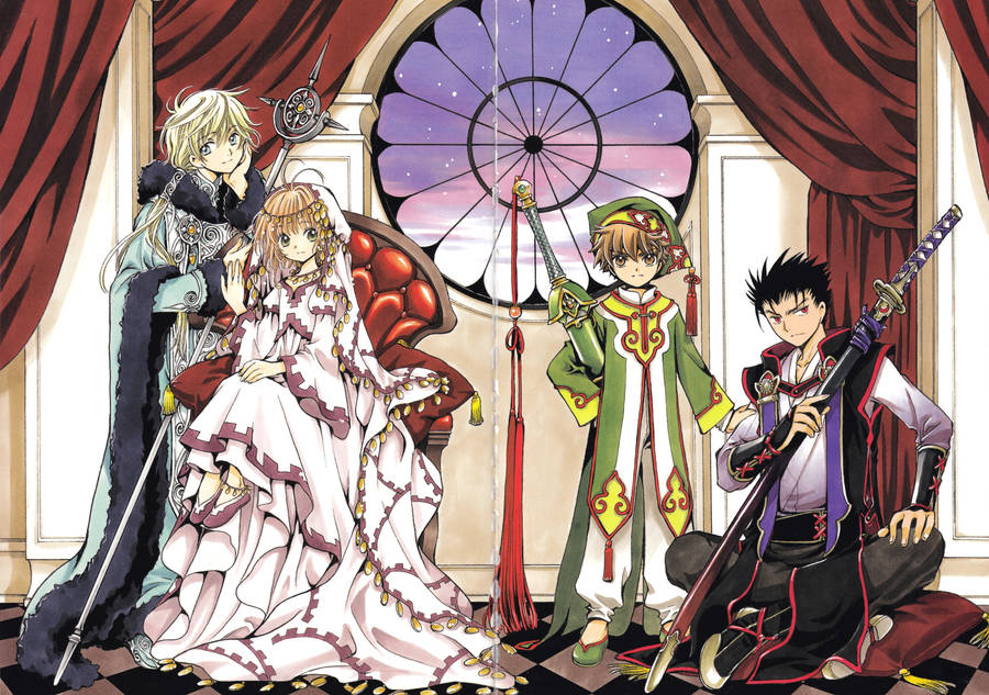 Tsubasa Reservoir Chronicle Characters Wallpaper