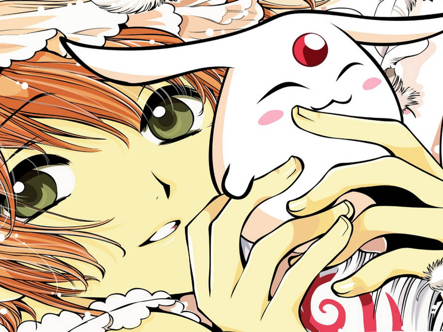 Tsubasa Reservoir Chronicle Mokona And Princess Wallpaper