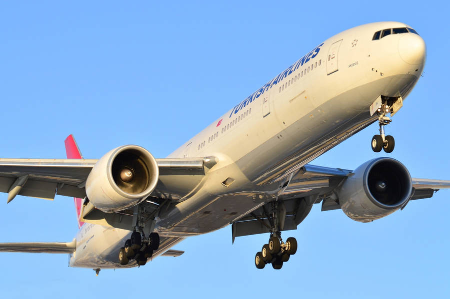 Turkish Airlines Airbus 777-300 Er Wallpaper