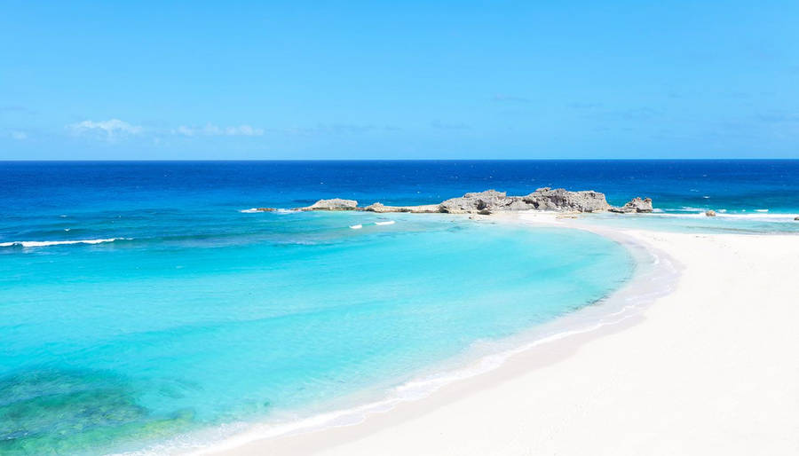 Turks And Caicos Tidal Island Wallpaper