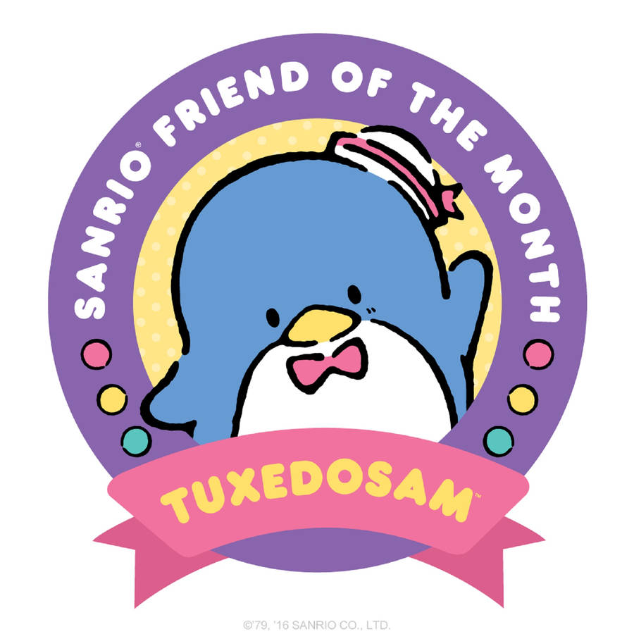 Tuxedo Sam Sanrio Friend Logo Wallpaper