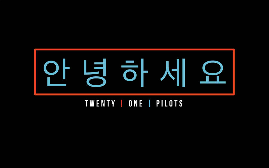 Twenty One Pilots In Korean Wallpaper